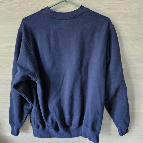 Vintage Cleveland Indians Sweatshirt Majestic Red Embroidered Wahoo Logo Patch - Picture 4 of 15